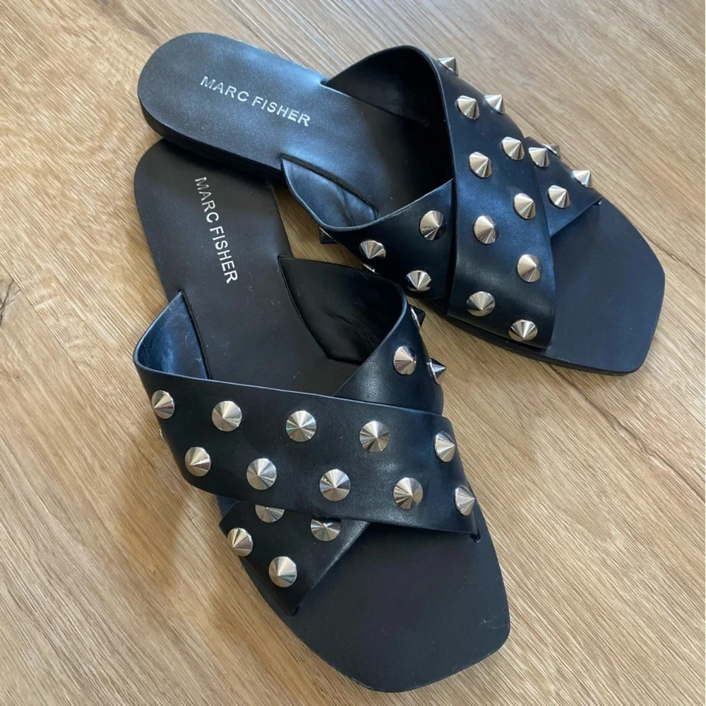 Marc Fisher Studded Sandals